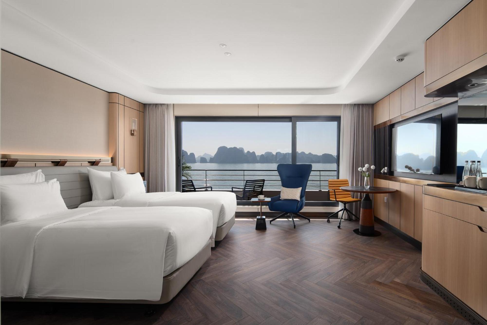 Hotel Grand Pioneers Halong Bay Cruise 1 Ha Long Esterno foto