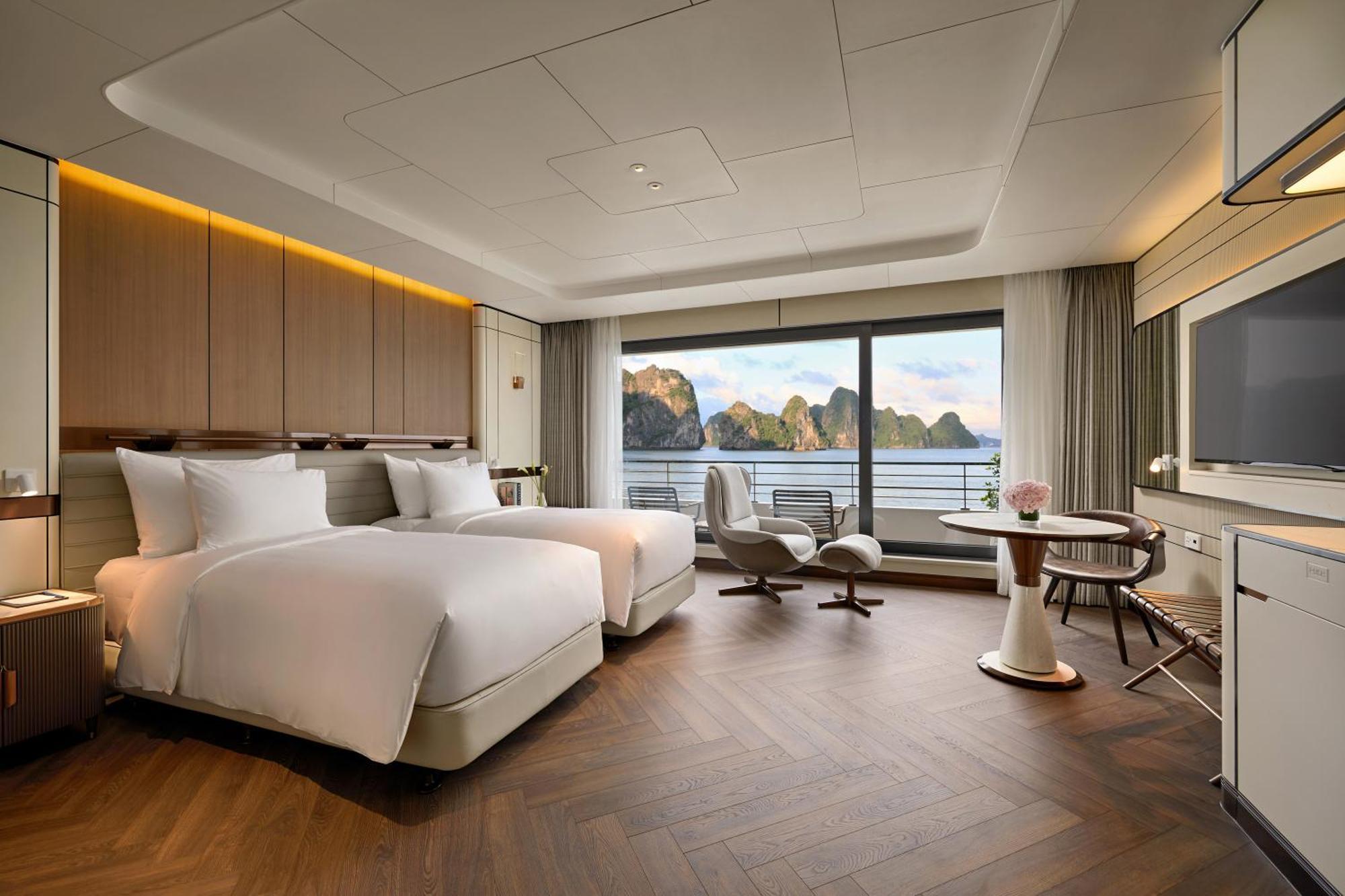 Hotel Grand Pioneers Halong Bay Cruise 1 Ha Long Esterno foto