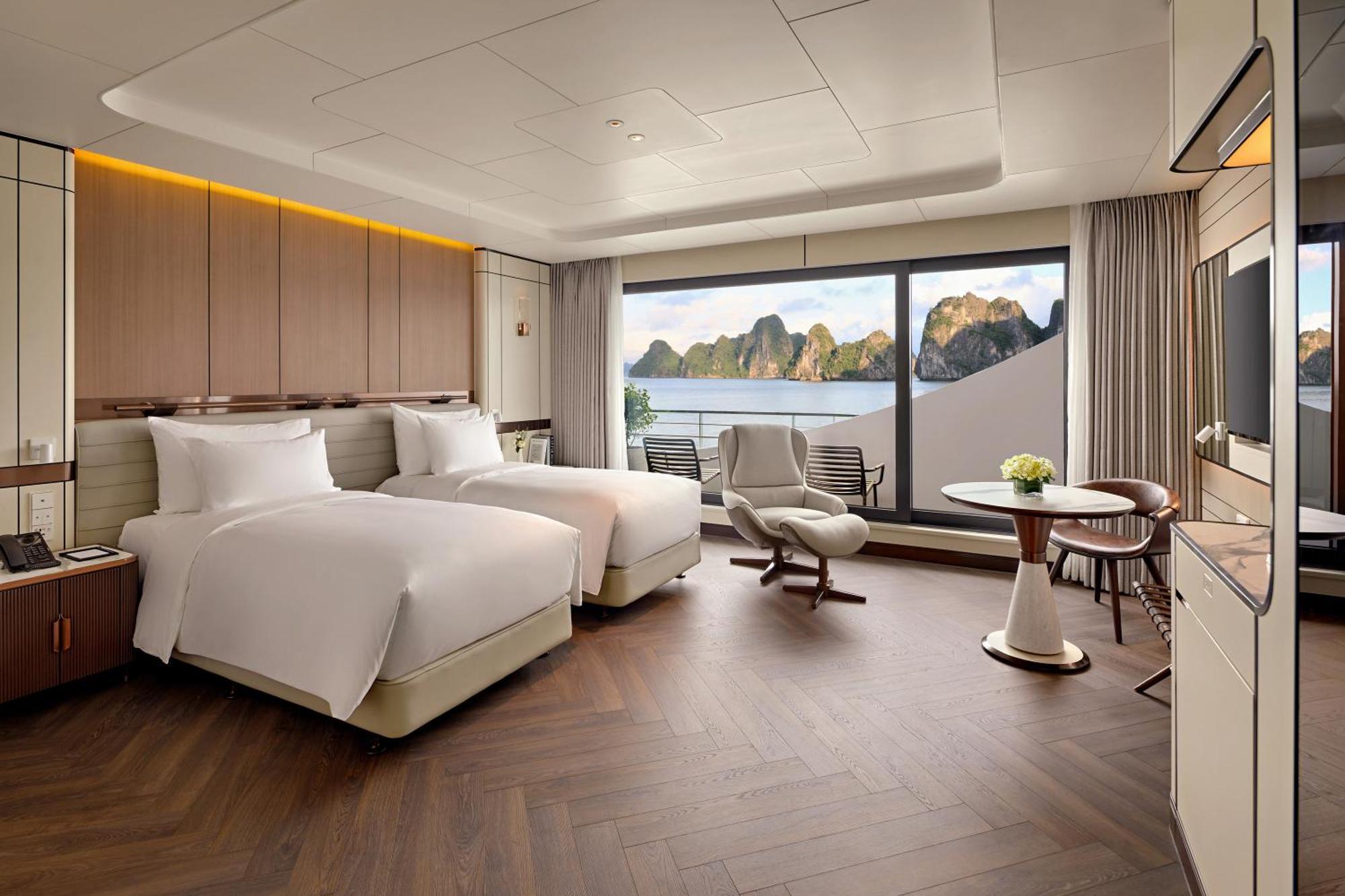 Hotel Grand Pioneers Halong Bay Cruise 1 Ha Long Esterno foto